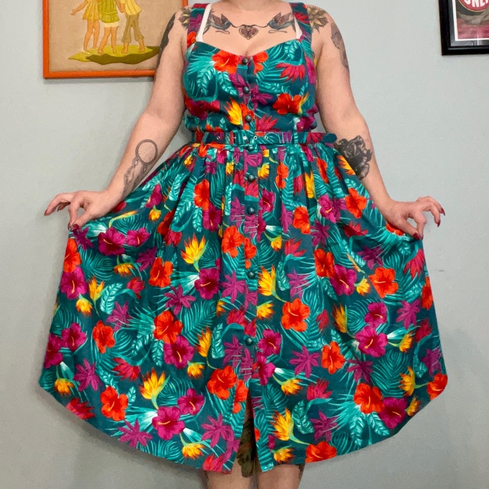 NWT Collectif Tropical Dress